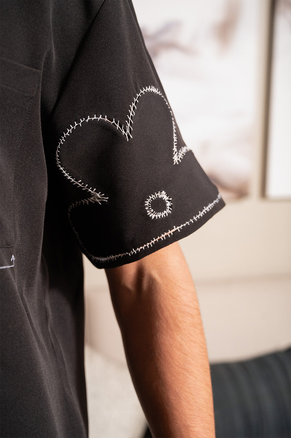 The Geometry Shirt - Black