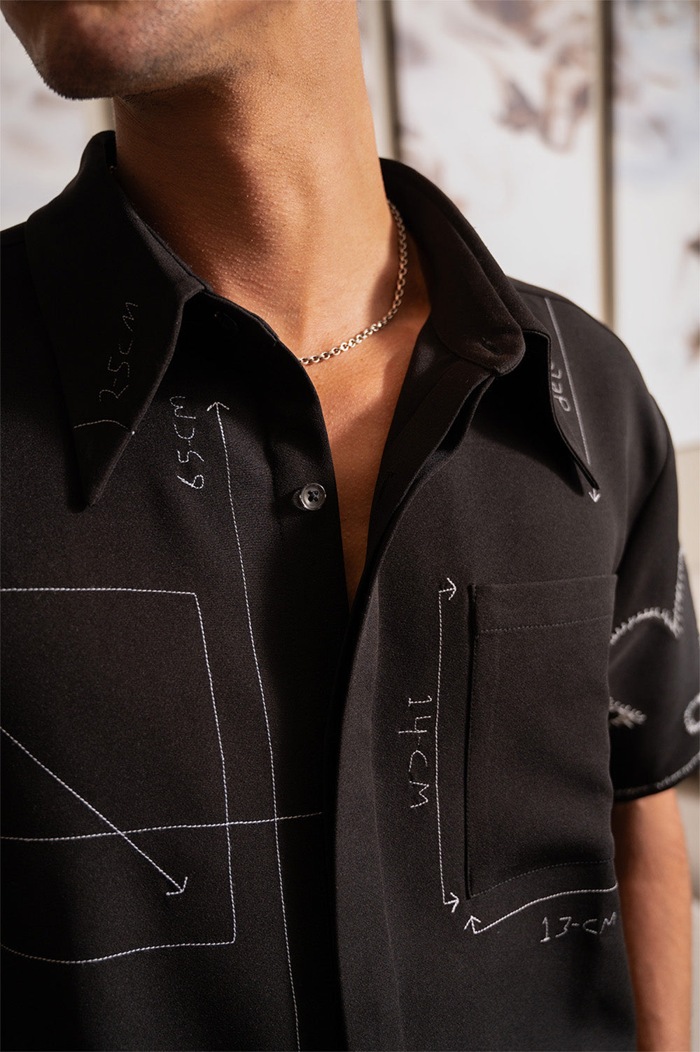 The Geometry Shirt - Black