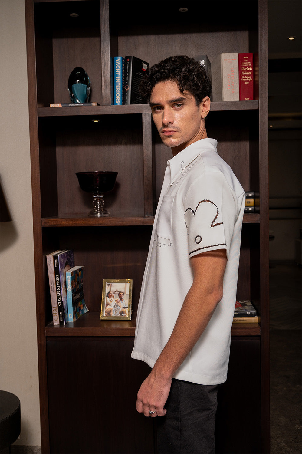 The Geometry Shirt - White