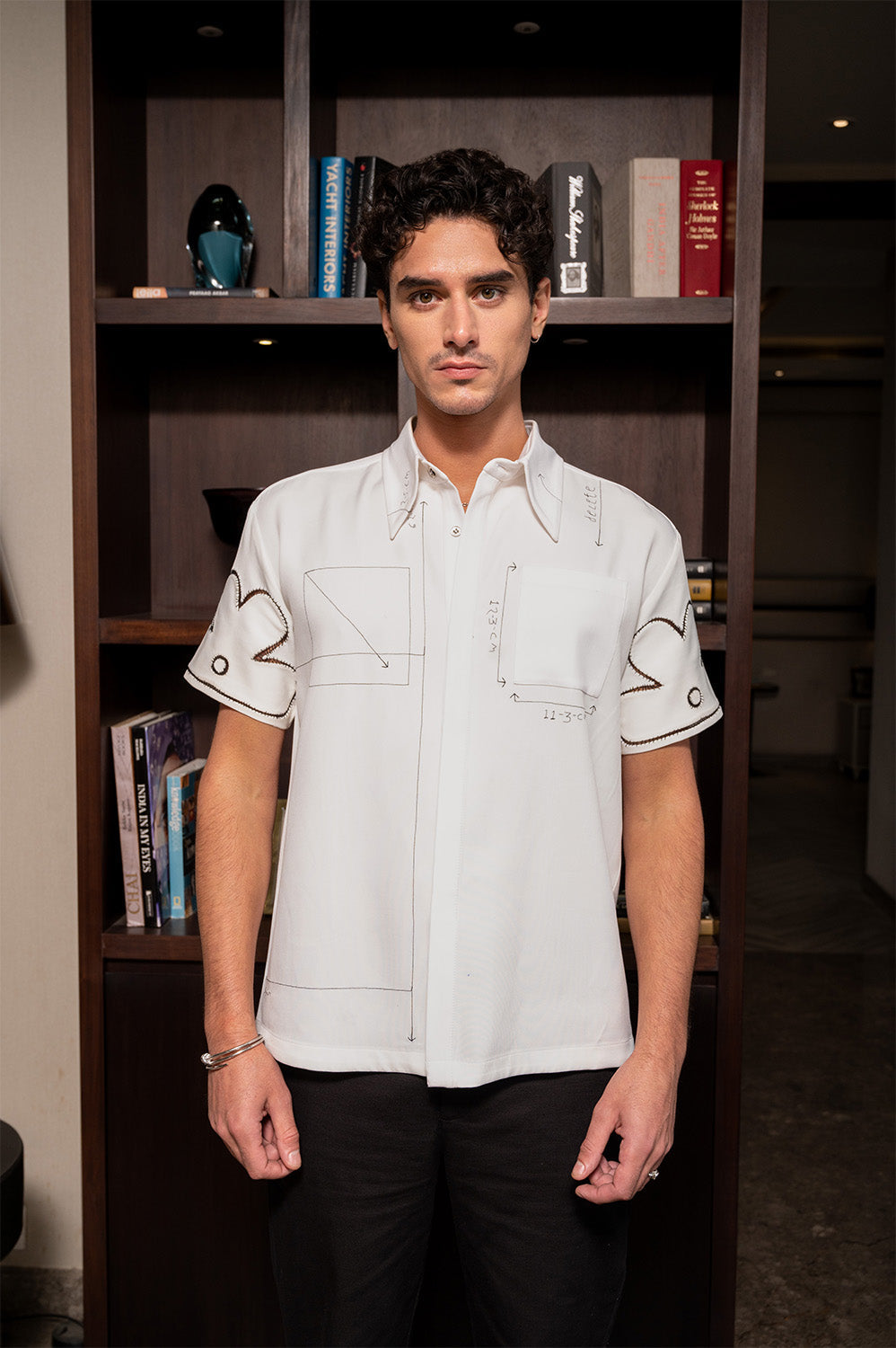 The Geometry Shirt - White