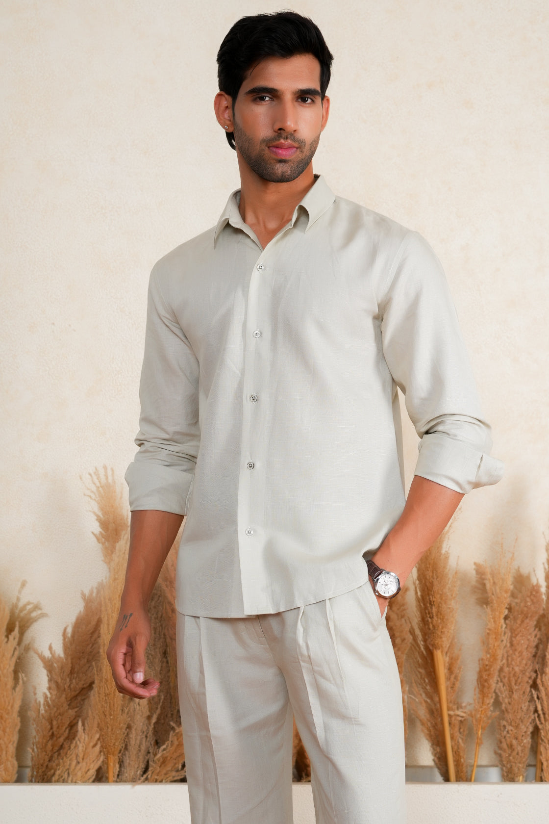 Linen Crest Shirt