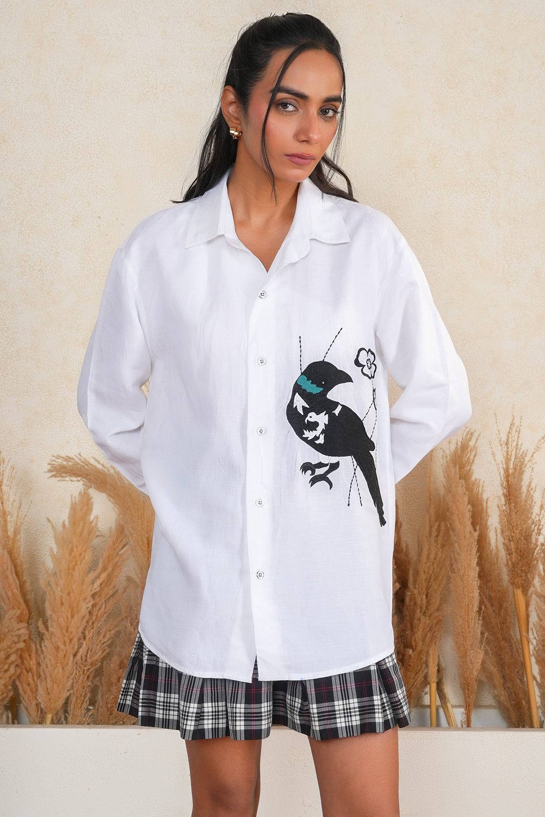 White Raven Shirt