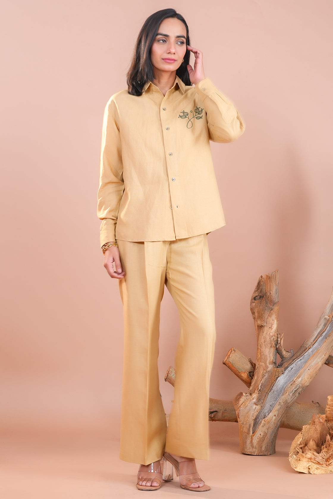 The Mustard Linen Set
