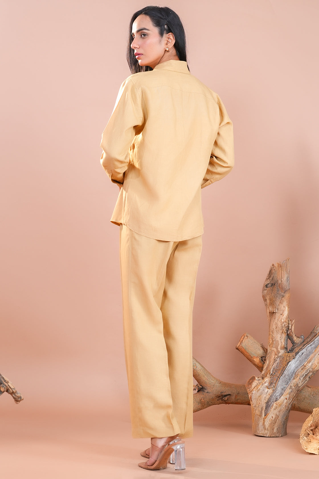 The Mustard Linen Set