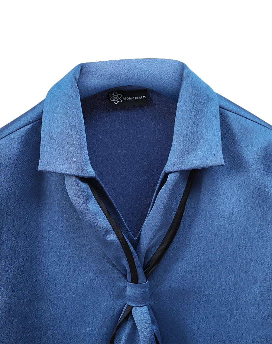 The azure charm top - Blue