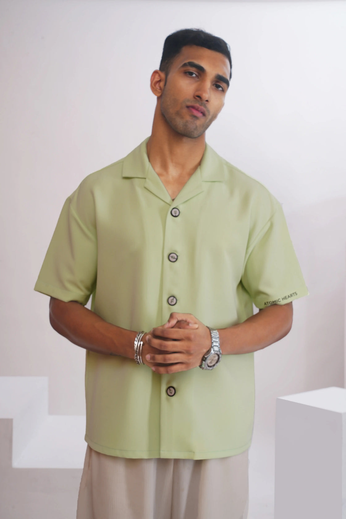 The horizon shirt - green