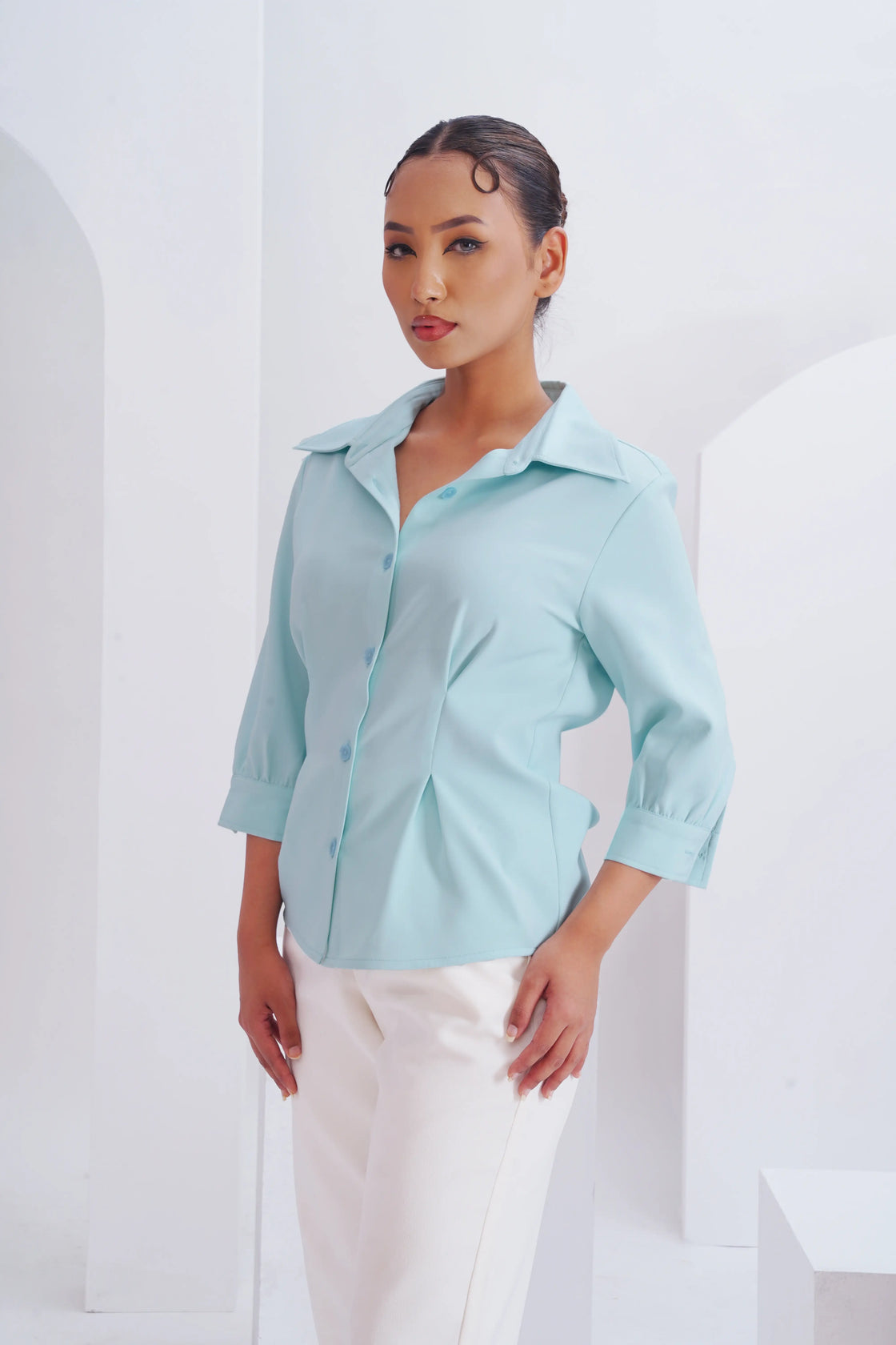 The Breeze blouse - light blue