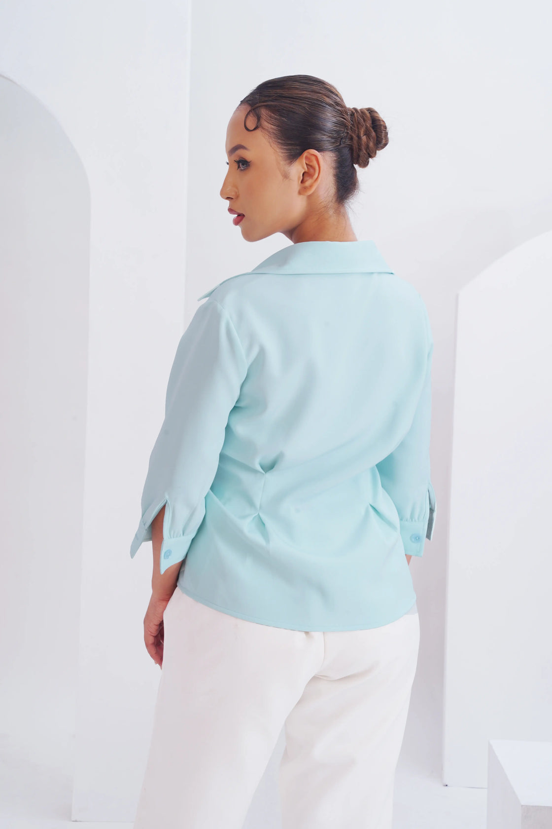 The Breeze blouse - light blue