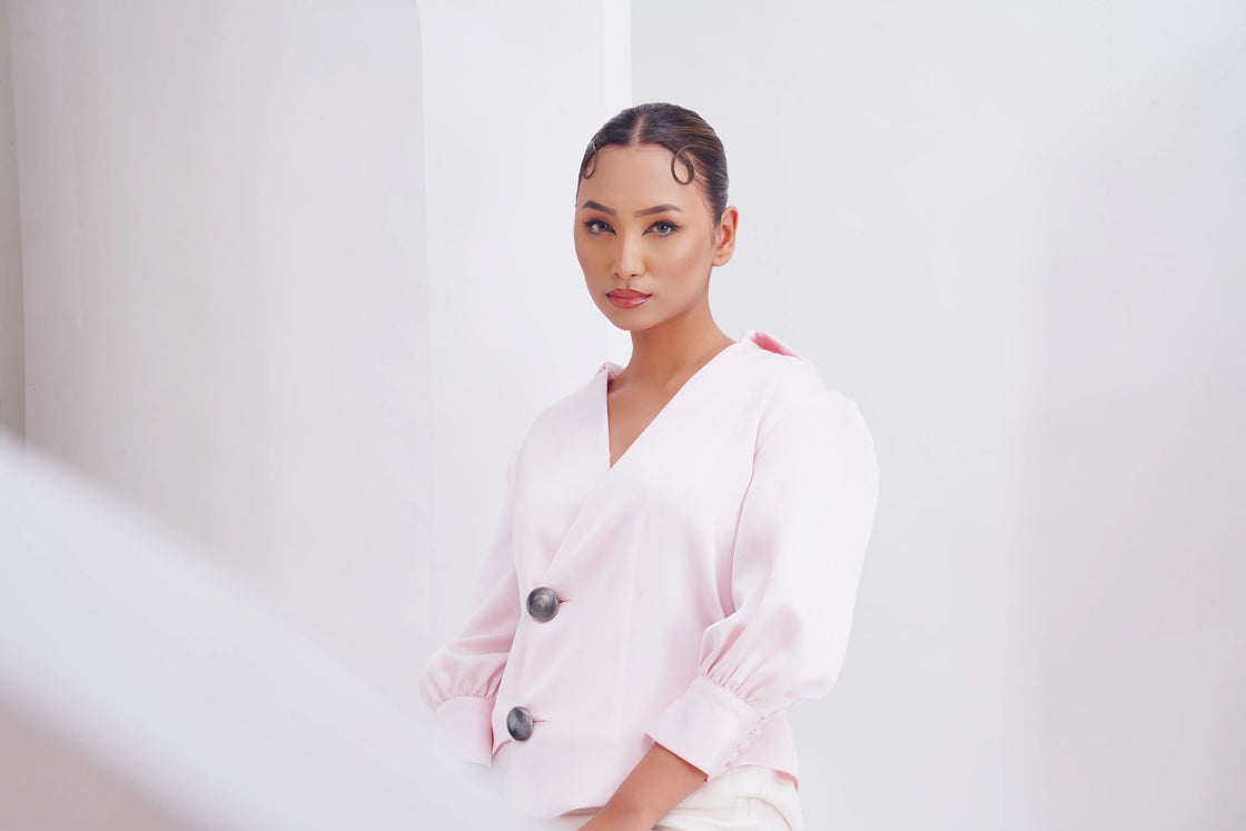 The chic canvas top - Pink