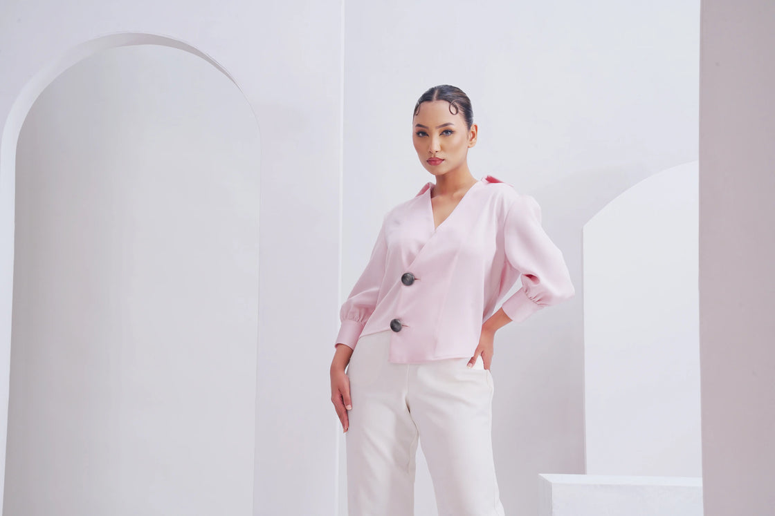 The chic canvas top - Pink