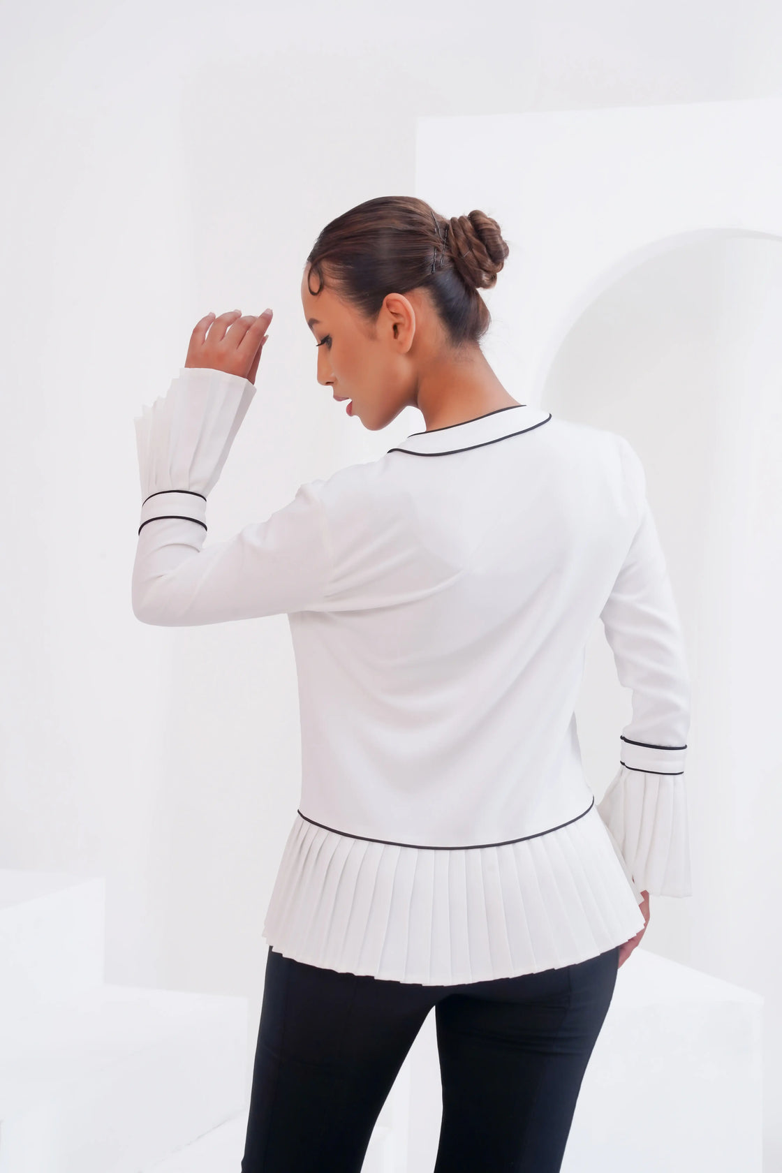 The elegance top - White