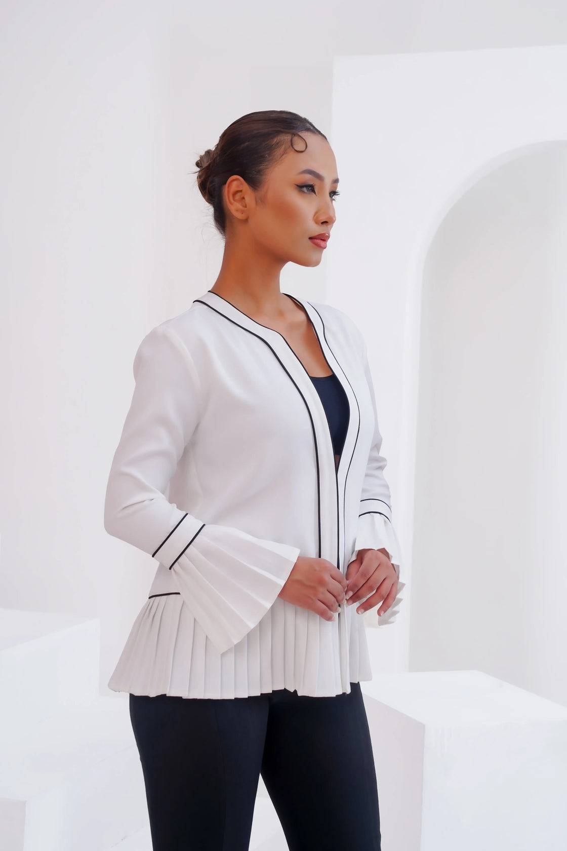 The elegance top - White