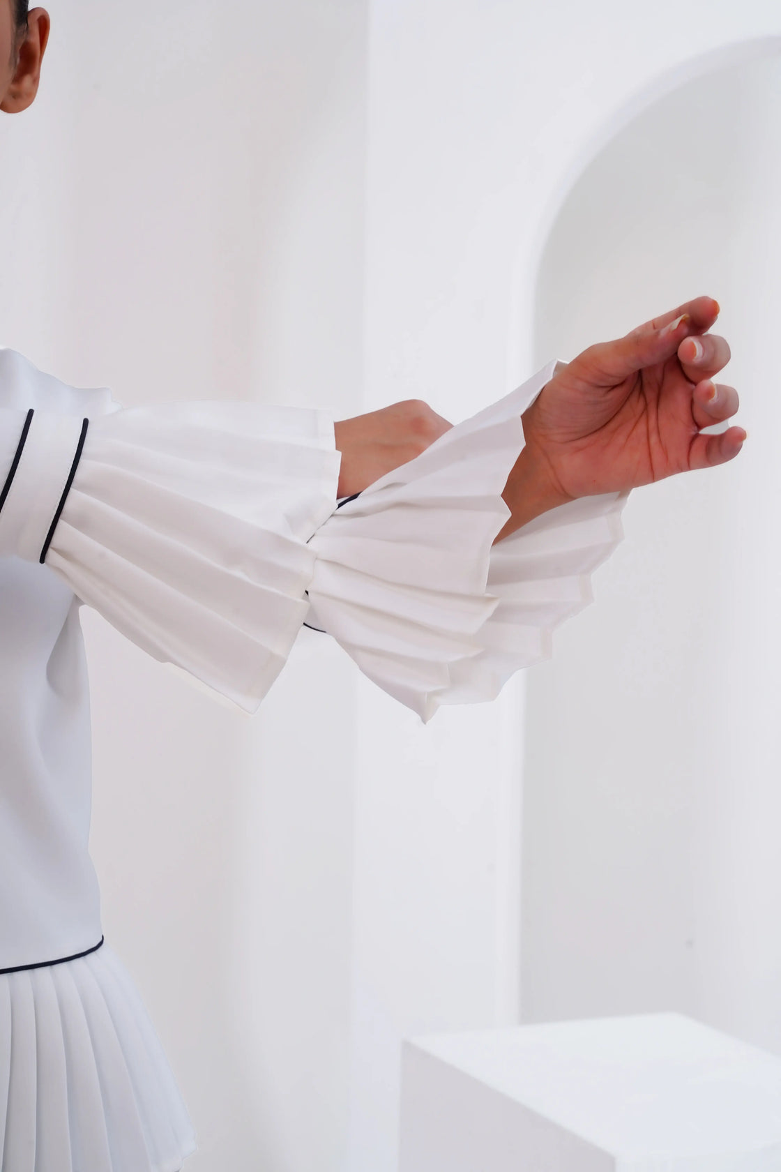 The elegance top - White